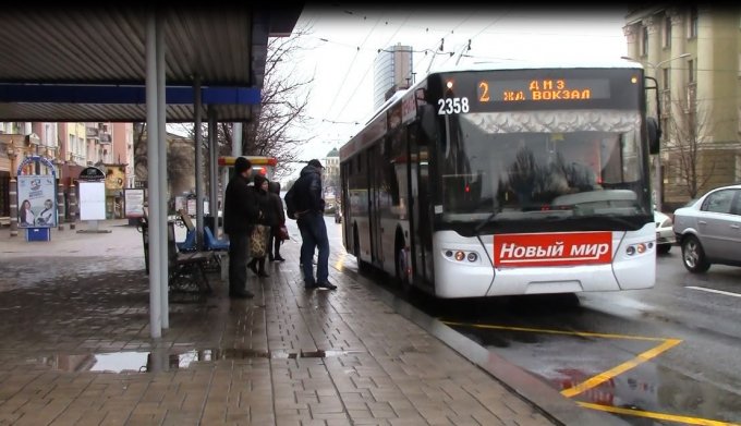 На Новый год в Донецке пустят дополнительный общественный транспорт