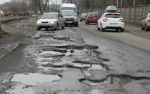 В Украине разбито 97% дорог