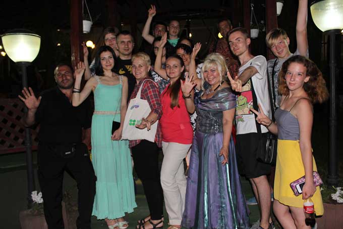 Жители Донетчины приняли участие в кинофестивале "Открытая ночь"