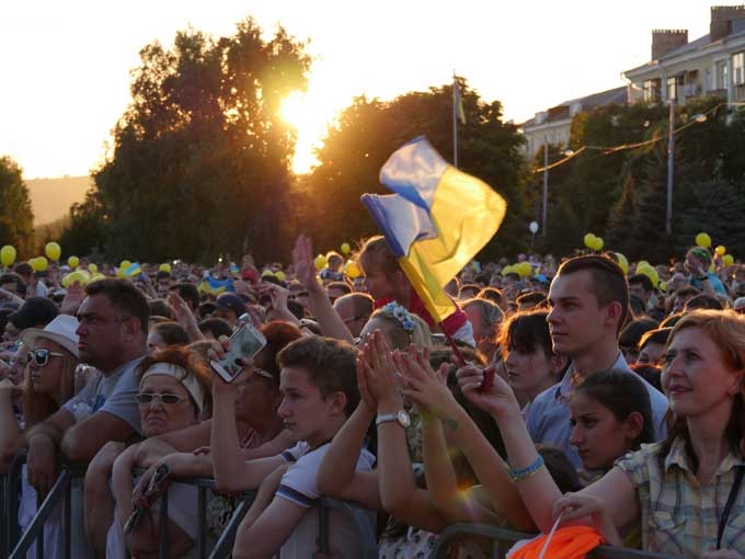 Краматорск отметил День освобождения от пророссийских террористов