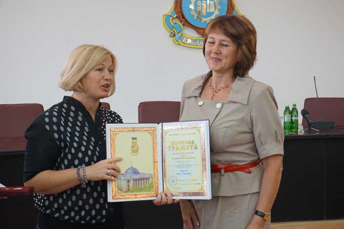 Ирина Геращенко посетила Краматорск