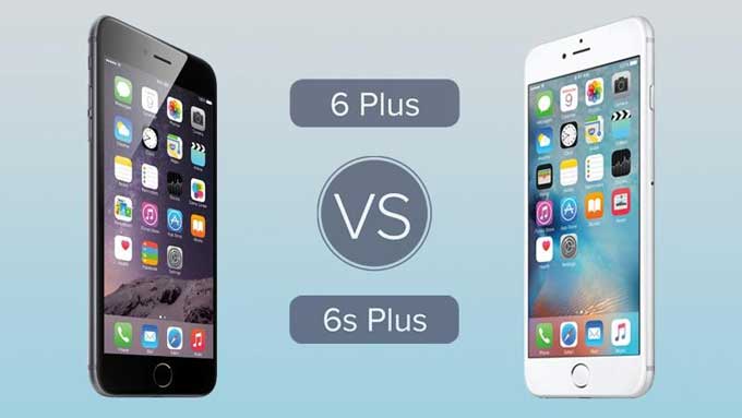 IPhone 6s Plus vs iPhone 6 Plus:      
