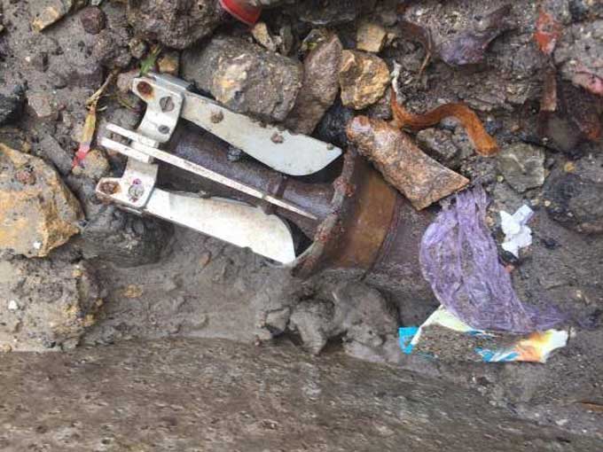 На КПВВ «Зайцево» пограничники обнаружили неразорванный боеприпас