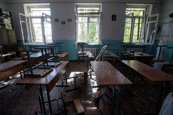 На территории школы города Железное прогремел взрыв