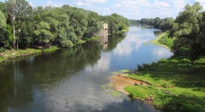 Северский Донец в Лисичанске загрязняют сточными водами