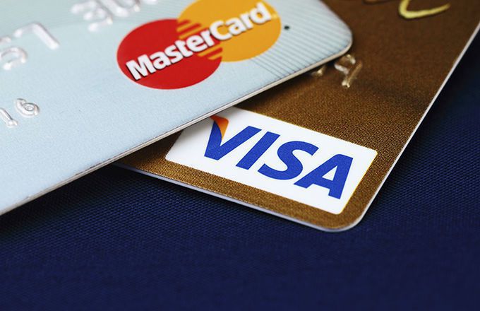  : Visa  MasterCard