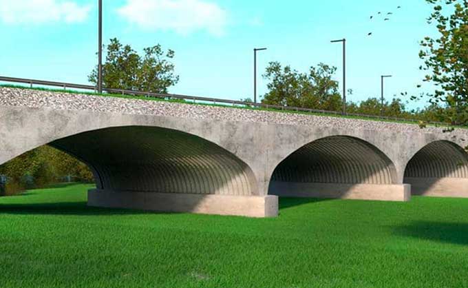 В Луганской области появится арочный мост