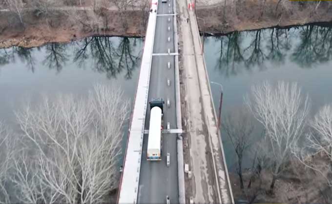 Для движения автотранспорта открыли мост через Северский Донец на Луганщине